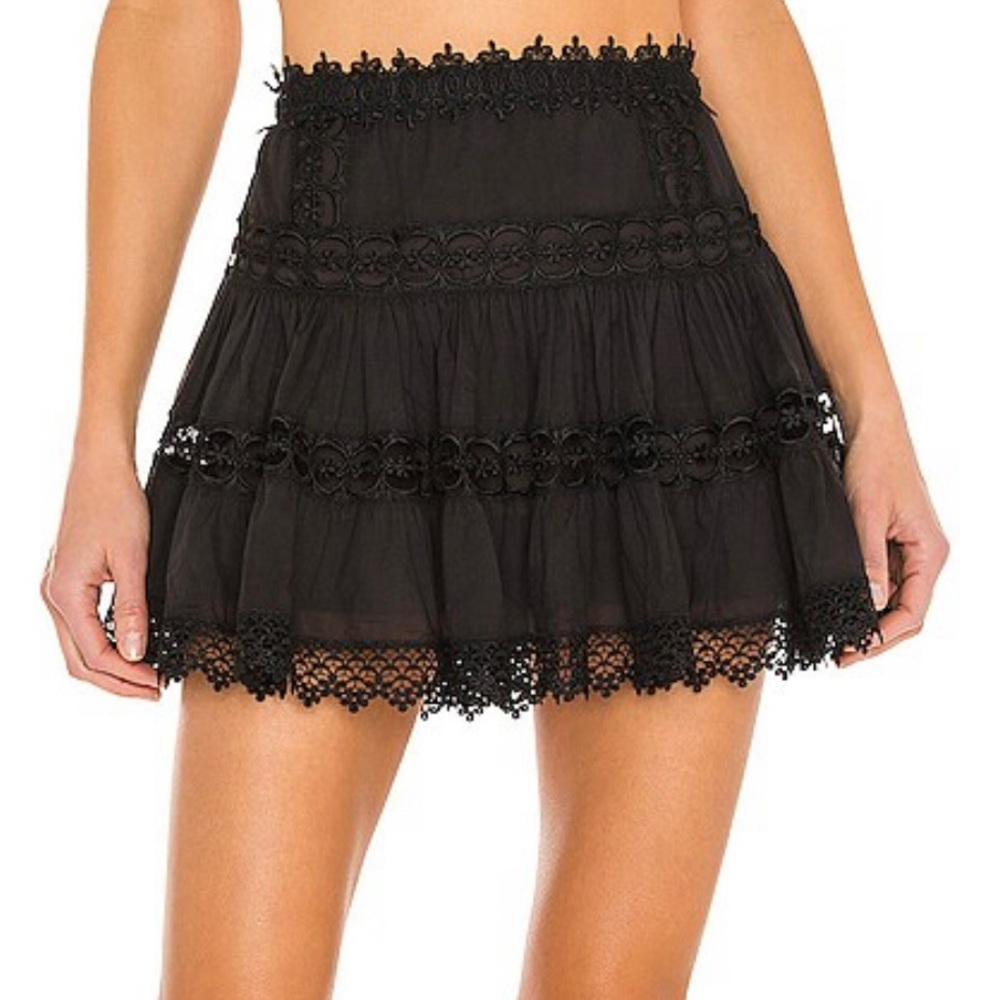 CHARO RUIZ IBIZA Greta Skirt - Black